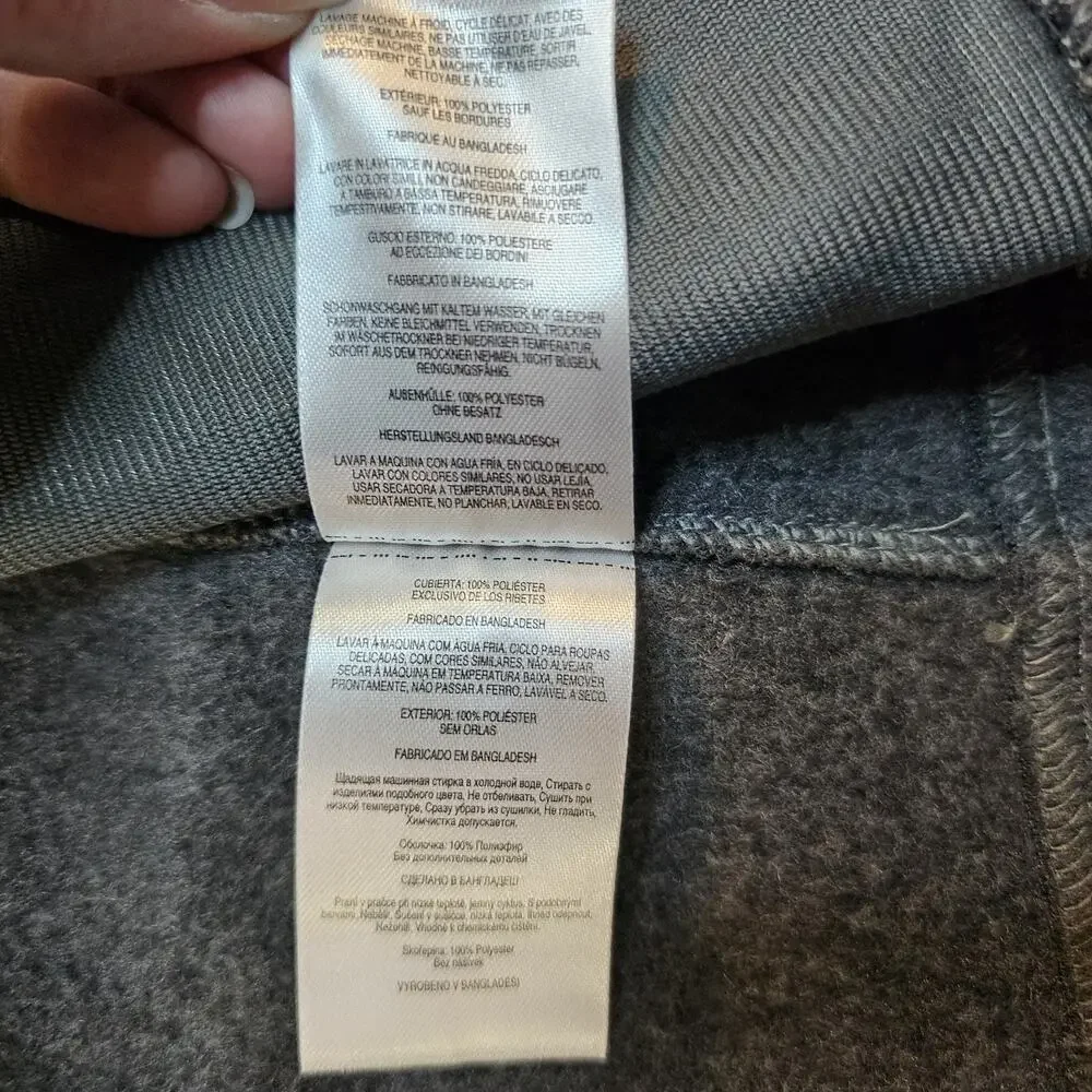 Columbia Fleece Vest Men XL Gray Full Zip with Pockets Active Outerwear